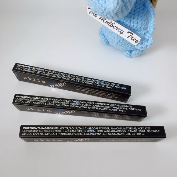 Stila Stay All Day Matte Waterproof Liquid Eyeliner Dual Ended 3 Pack Bundle - Picture 5 of 8